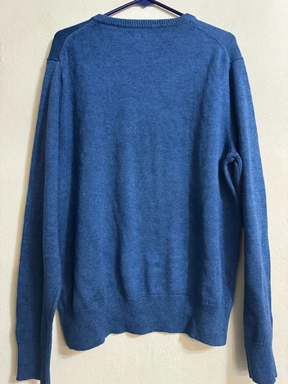 J. Crew Men's Crewneck Sweater in Blue Size L NWT